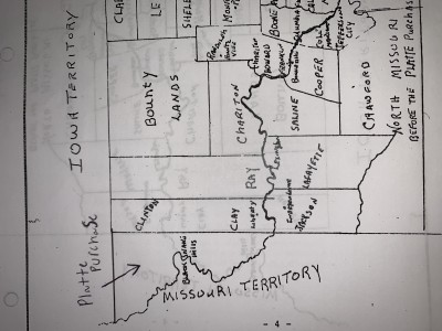 Missouri territory map